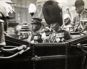 Edward Viii Sitting W/Prince Hirohito