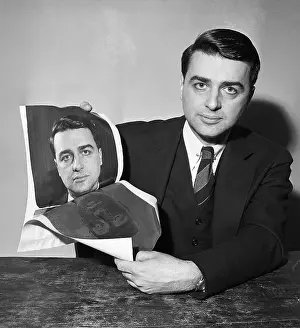 Optimism Prints: Edwin H. Land with Instant Photograph