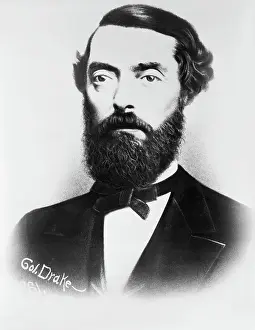 Petroleum Prints: Edwin L Drake Tapped Oil In Titusville