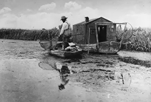 Transport Europe Prints: Eel Fishing