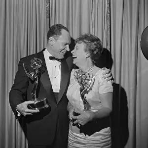 Emmy Award Ceremonies Prints: E.G. Marshall and Shirley Booth
