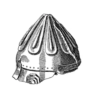 Hungary Collection: Eger Dobo Istvan helmet