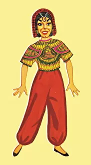 Images Dated 8th March 2004: Egyptian costume
