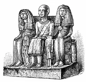 Images Dated 3rd May 2016: Egyptian family