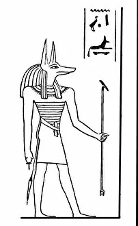 Images Dated 28th May 2017: Egyptian God Anubis