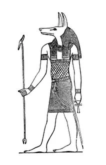 Images Dated 3rd October 2016: Egyptian God Anubis