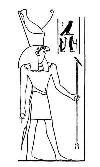 Goddess Prints: Egyptian God Horus