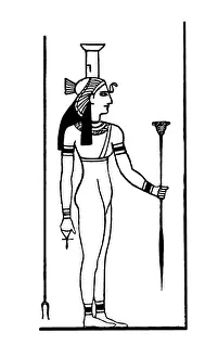Goddess Prints: Egyptian God Nephthys