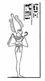 Egyptian Culture Collection: Egyptian God Osiris