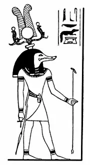 Egypt Collection: Egyptian God Sobek