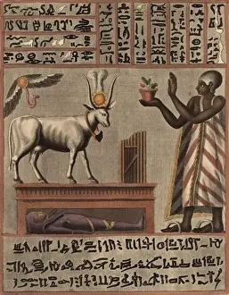 Manuscript Prints: Egyptian Inscription