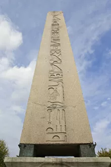 Images Dated 19th September 2012: Egyptian Obelisk, Hippodrome, At Meydani, Istanbul, Turkey, Europe, Istanbul, European side