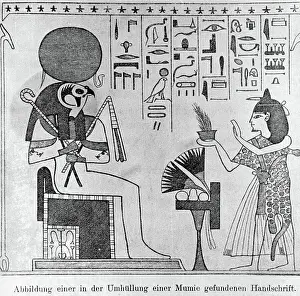 Sacrifice Prints: Egyptian Sacrifice To Horus