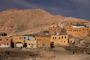 Egyptian village near Deir al-Medina