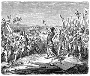 Chariot Prints: Egyptians warrior