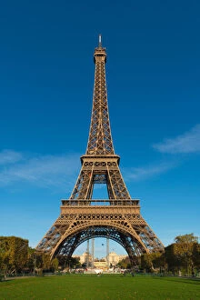 Business Finance And Industry Collection: Eiffel tower from Champ de mars