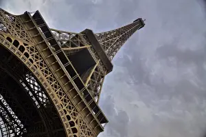 Directly Below Prints: Eiffel Tower different angle