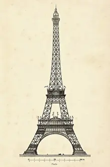 Eiffel Tower Paris 1897