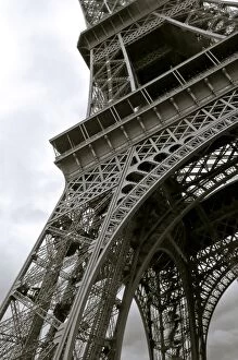 Images Dated 10th April 2012: Eiffel Tower Slant