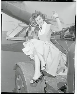 Eileen Barton Waving