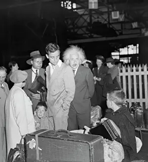 Grandson Prints: Einstein With Family