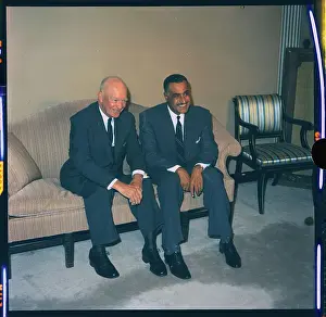 Eisenhower and Abdel Nasser