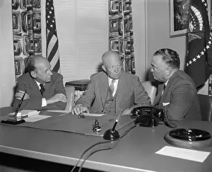 Brownell Jr Prints: Eisenhower, Hoover and Brownell