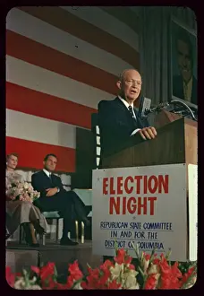 Eisenhower Making Election Speech