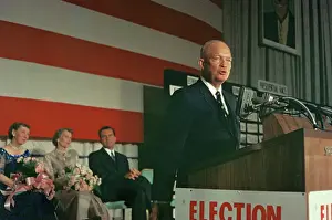 Eisenhower Making Election Speech