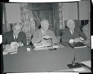Intensity Prints: Eisenhower Making a Point