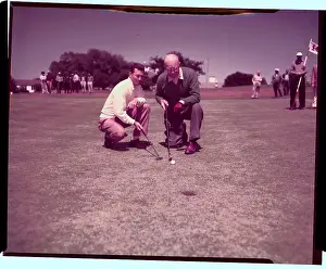 Augusta Prints: Eisenhower Making His Putt