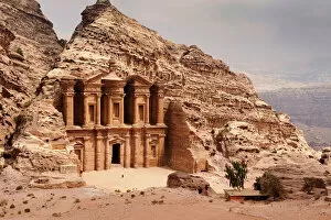 Images Dated 10th June 2018: El Deir - The Monastery, Petra, Jordan