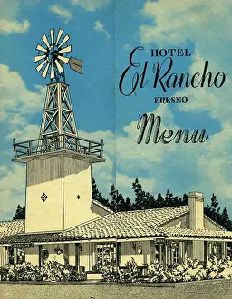 1941 Prints: El Rancho Hotel