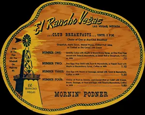 Nevada Prints: El Rancho Vegas