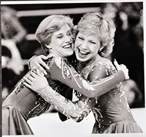 Ice Skating Prints: Elaine Zayak and Rosalynn Sumners