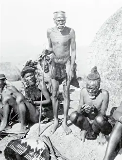 Old Age Prints: Elderly Zulu Warriors