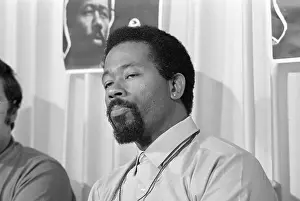 Eldridge Cleaver at Press Conference