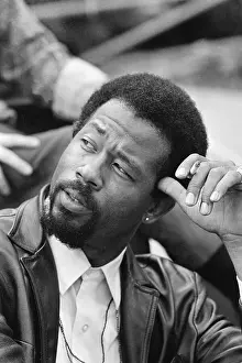Eldridge Cleaver in a Profile Position
