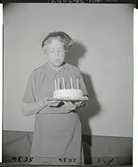 Eleanor Blowing Candles Out