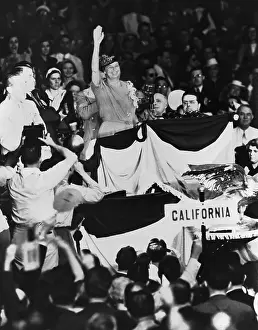 Eleanor Roosevelt at 1940 Democratic Convention