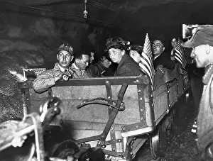 Coal Mine Prints: Eleanor Roosevelt in a Coal Mine