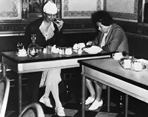 Lesbian Prints: Eleanor Roosevelt Dining with Her Secretary Lorena Hickok