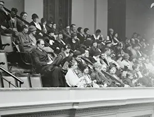 Eleanor Roosevelt and Friends in Audience at House of Congress