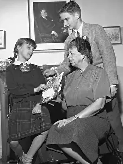 Grandmother Prints: Eleanor Roosevelt and Grandchildren