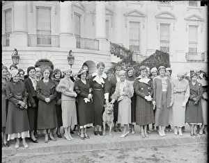 Eleanor Roosevelt with Guests