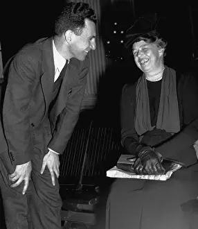 Secretary Prints: Eleanor Roosevelt and Joseph Lash