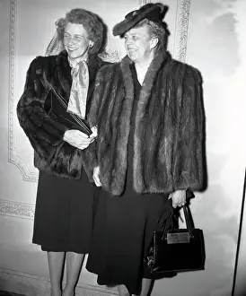 Eleanor Roosevelt Leaving House of Representatives