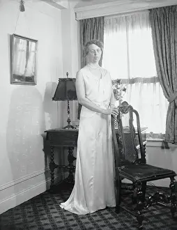 Eleanor Roosevelt Modeling Gown