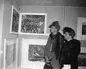 Appreciation Prints: Eleanor Roosevelt and Mrs. Henry Morgenthau Jr