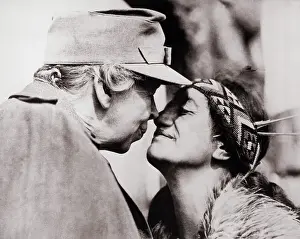 Headband Prints: Eleanor Roosevelt Nose-Kissing Maori Woman